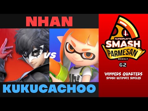 Nhan vs KuKuCachoo - Ultimate Singles Winners Quarters Smash Parmesan 62 - Joker vs inkling