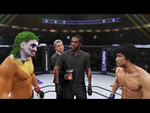 Joker vs. Bruce Lee (EA Sports UFC 2) - Epic Battle 💯 🐲 - Dragon Fights 🐉