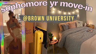 BROWN UNIVERSITY MOVE-IN DAY | post-gap semester!