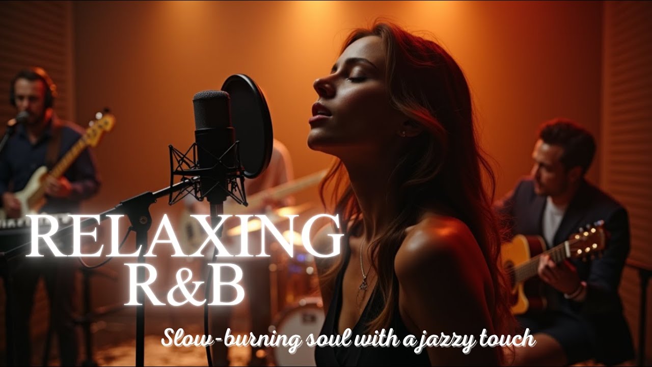 🌙【Slow Relaxing R&B Live】Let It Burn Slow, Let It Stay 🎧  | Chill / Study / Work / BGM / BAR / Soul