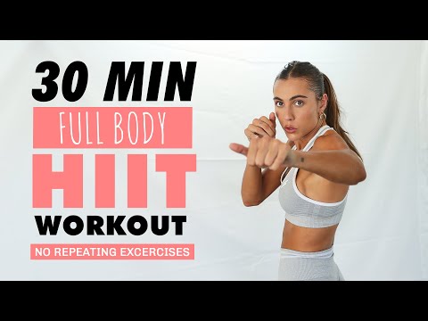 30 MIN Full Body HIIT - No Repeating Exercise  // Sami Clarke #SummerBody