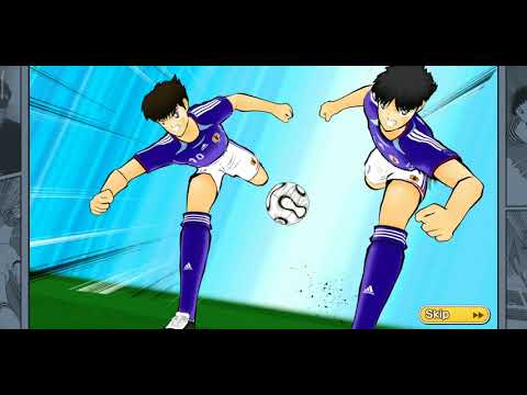 Gacha Samurai blue part 3 Ter " Ampas" Captain Tsubasa Dream Team