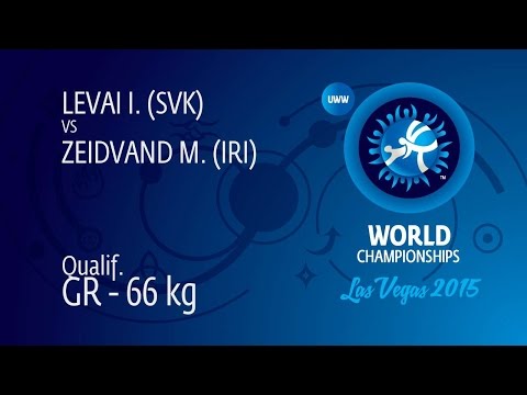 Qual. GR - 66 kg: I. LEVAI (SVK) df. M. ZEIDVAND (IRI), 4-0