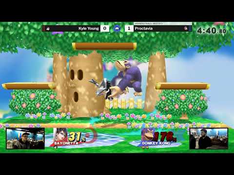 The Smash Lab 148 Winners Finals - Kyle Young (Bayonetta) vs Proctavia (Donkey Kong)