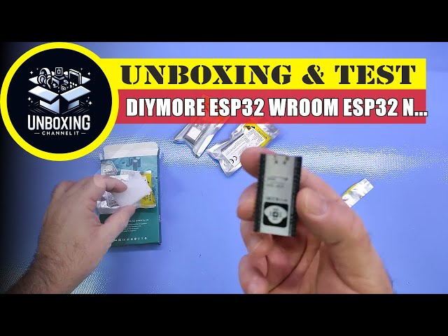 Vídeo relacionado con AZDelivery 5 x ESP32 ESP-WROOM-32 NodeMCU Modulo WiFi + Bluetooth Dev Kit C Placa de Desarrollo 2.4 GHz Dual Core con Chip CP2102 (sucesor del ESP8266) Compatible con Arduino con E-Book Incluido!