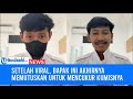 Setelah Viral Bapak Ini Akhirnya Memutuskan Untuk Mencukur Kumisnya