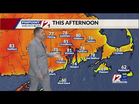 WPRI 12 Weather Forecast 6/1/24: Sunny Skies, Warm Temperatures This Weekend