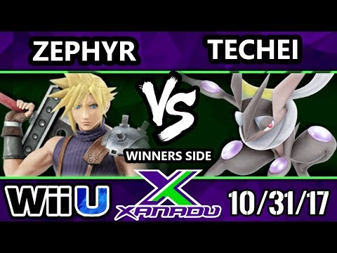 S@X 226 Smash 4 - Zephyr (Cloud) Vs. Techei (Greninja) - SSB4 Tournament - Smash for Wii U.