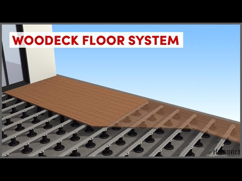 Aluminum substructure | Woodeck Floor System