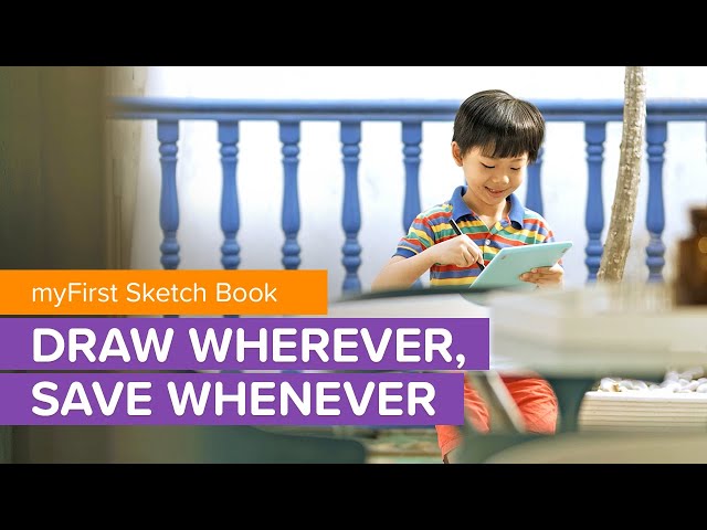 Video Teaser für myFirst Sketch Book - Draw Wherever, Save Whenever