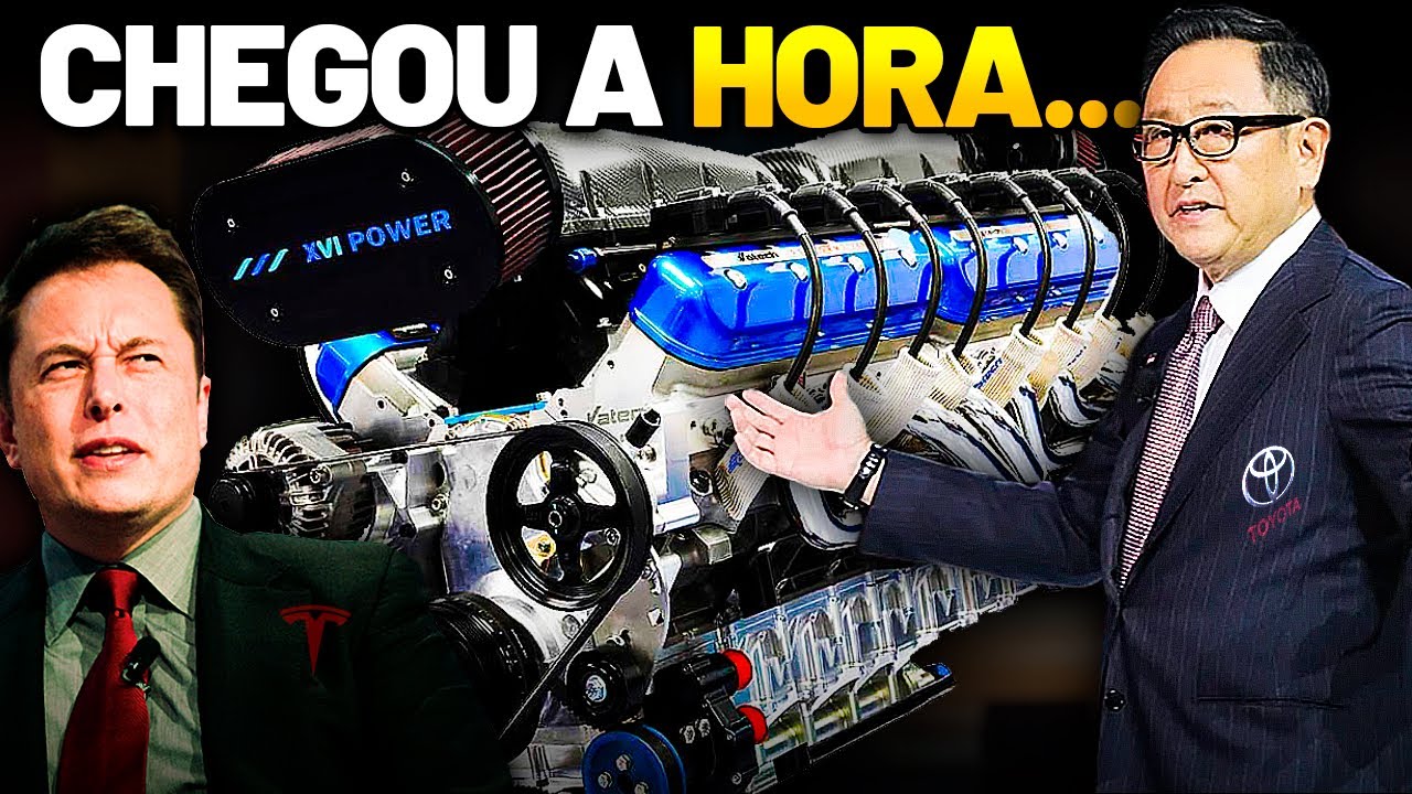 Elétricos NÃO São o Futuro?! O Novo Motor da Toyota CHOCA toda a Industria (E A TESLA)