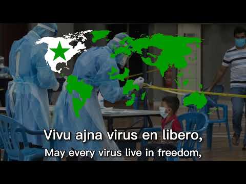 Esperanto Song About Coronavirus - "Kontraŭvirusa marŝo" ("Anti-virus march")
