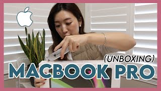🍏 NEW MACBOOK PRO UNBOXING ft. Simple Korean Food at Home 🇰🇷 | Crystall Cho