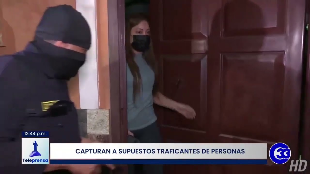 #Teleprensa33 |  Capturan a supuestos traficantes de personas