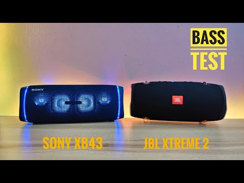 Sony xb43 vs Jbl xtreme 2 Bass Test!!🔥☠️
