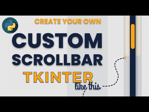 Python Gui Tutorial 33 Scrollbar Tkinter