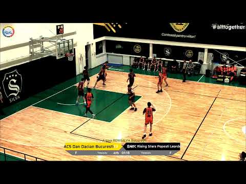 Live 🏀 TFB U15 ACS Dan Dacian Bucuresti vs ABC Rising Stars Popesti Leordeni