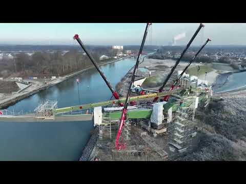 Sprung über die Emscher