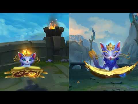 Yuumi League of Legends VS Wild Rift Comparison