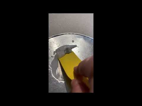 Remove Stickers on Metal with EZ Strip