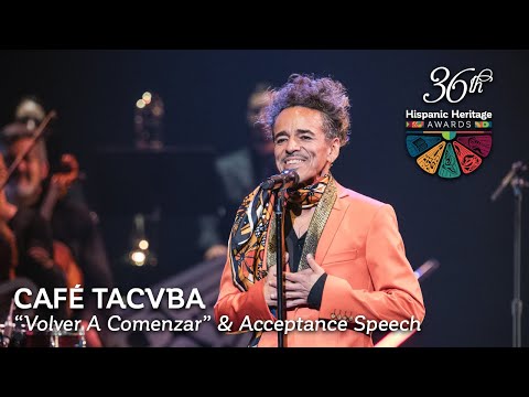 Rock icons perform “Volver A Comenzar” & accept the Hispanic Heritage Arts Award のサムネイル