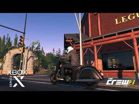 LAS VEGAS to WYOMING - Indian motorcicle | The Crew 2 (Xbox Series X) - 4K HDR