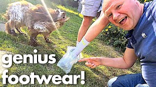 We Made SHOES From PACKAGING