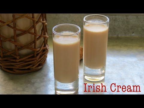 Irish Cream Recipe -- Homemade Irish Cream -- The Frugal Chef