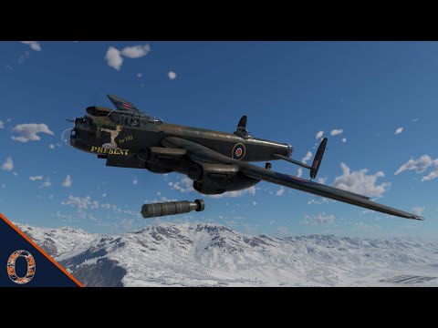 War Thunder - Lancasters 12000lb Bombs Compilation