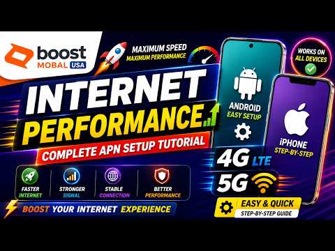 Boost Mobal Usa Internet Performance Complete Apn Setup Tutorial For Android Iphone