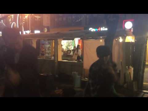 B.I.G Taola Fancam Hongdae busking 160606