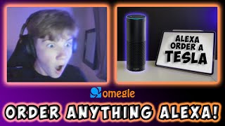 Order Anything with Alexa on OMEGLE!