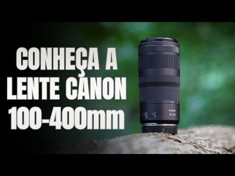 Lente Canon RF 100-400mm f/5.6-8 IS USM - Ideal para Vida Selvagem