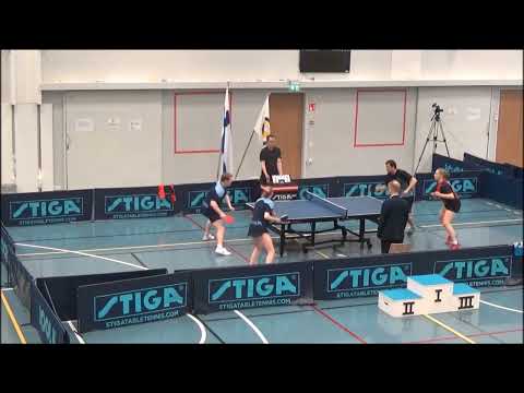 KHOSRAVI Sam/BETZ Ramona vs PIHKALA Arttu/KELLOW Ella|Mixed doubles final|Finnish championships 2024