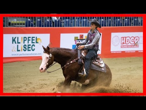 F1 | Michael schumacher's wife and daughter take part in horse reining competition