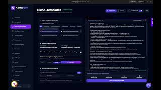 Creating Customized Scripts Using Niche Templates