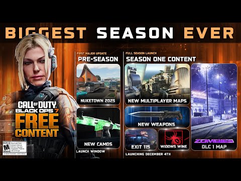 FIRST LOOK: Black Ops 7 Season 1 Gameplay Showcase… (BIGGEST UPDATE EVER)