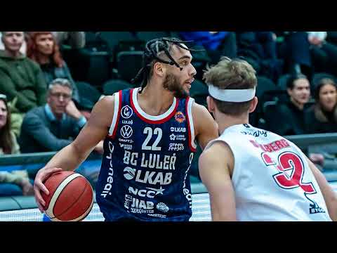 Mobilaris play of the game vs. Uppsala Basket: Denzel Georges monsterblock & assist