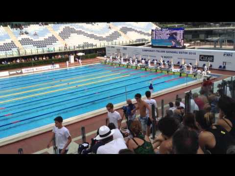 Ceccon Thomas Criteria 2015  Roma  200 misti finale 2.11.62 secondo classificato
