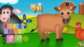 BAA BAA BLACK SHEEP AND FARM FRIENDS | Nursery Rhymes TV