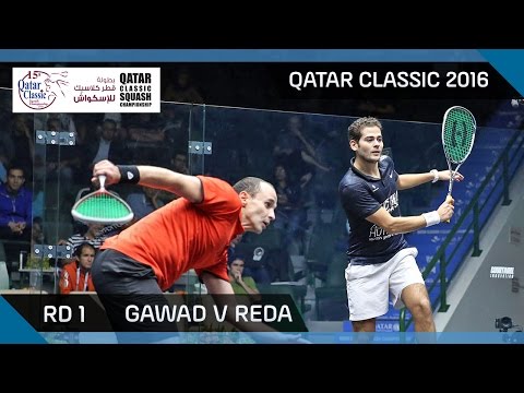 Squash: Gawad v Reda - Qatar Classic 2016 Rd 1 Highlights