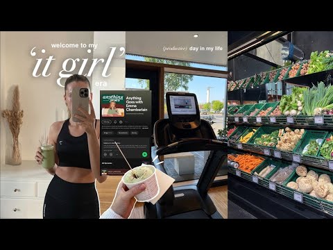 welcome to my it girl era: a (productive) day in my life