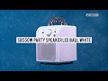 Vonyx Haut-parleurs SBS50W Karaoke Speaker Blanc