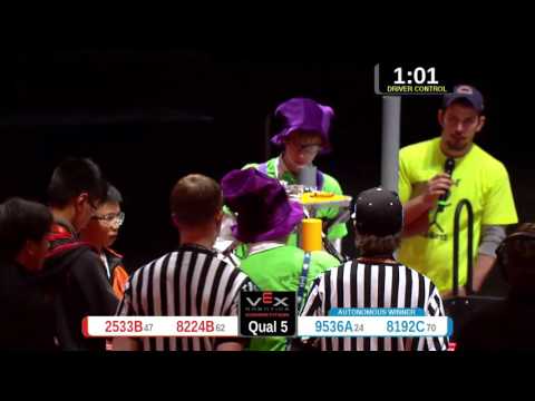 2015 VRC-MS Spir Q5 -  (2533B 9536A) 37-Spirit Div-VRC Middle School-VEX Worlds 2015