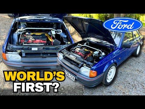 WORLD’S FIRST 5-CYL 2.5 FORD ESCORT?!