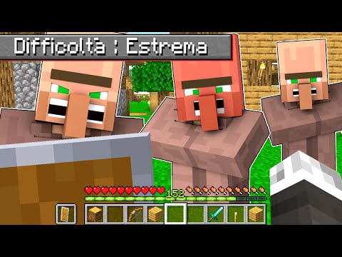 HO FATTO ARRABBIARE I VILLAGER - Minecraft ITA