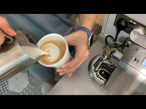 Latte art with Nespresso Creatista Plus