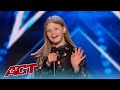 SHOCK Watch What Happens When Cute 10 Year Old Harper Opens Her Mouth On Americas Got Talent