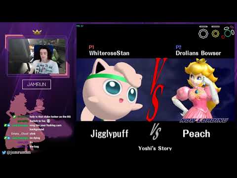 LEVO #12 - Golden (Jigglypuff) vs Jamrun (Peach) - US Top 64 - LR4