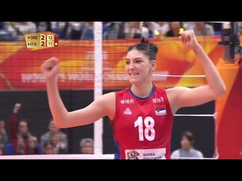 FIVB Finals 2018 Powerful Attack Highlights (Serbia vs Italy)